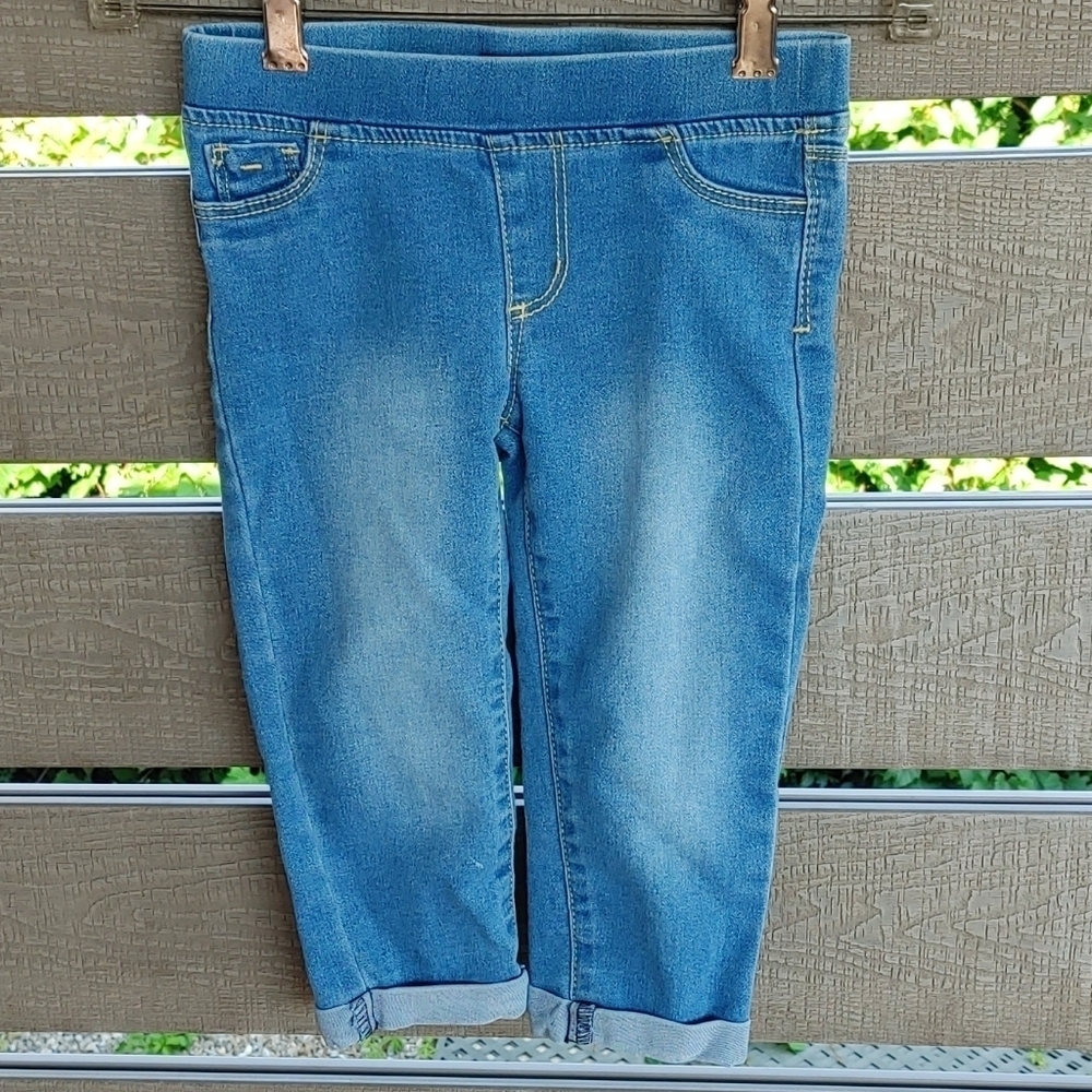 Tractor girls Capri‎ Jeans Blue size 6 youth